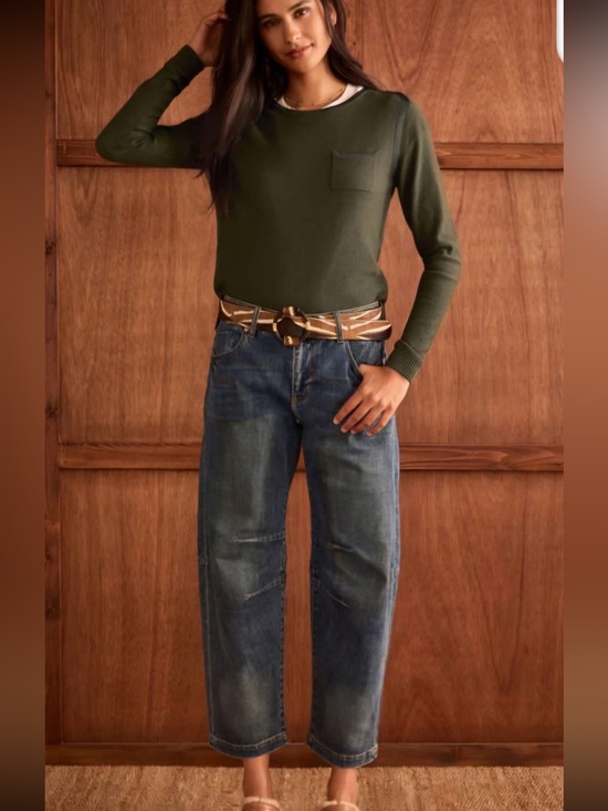 CAbi Denim - CAbi Cooper Jeans Barrel Leg style Crop